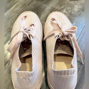 J. Crew Women's Knit Sneakers in Soft Pink